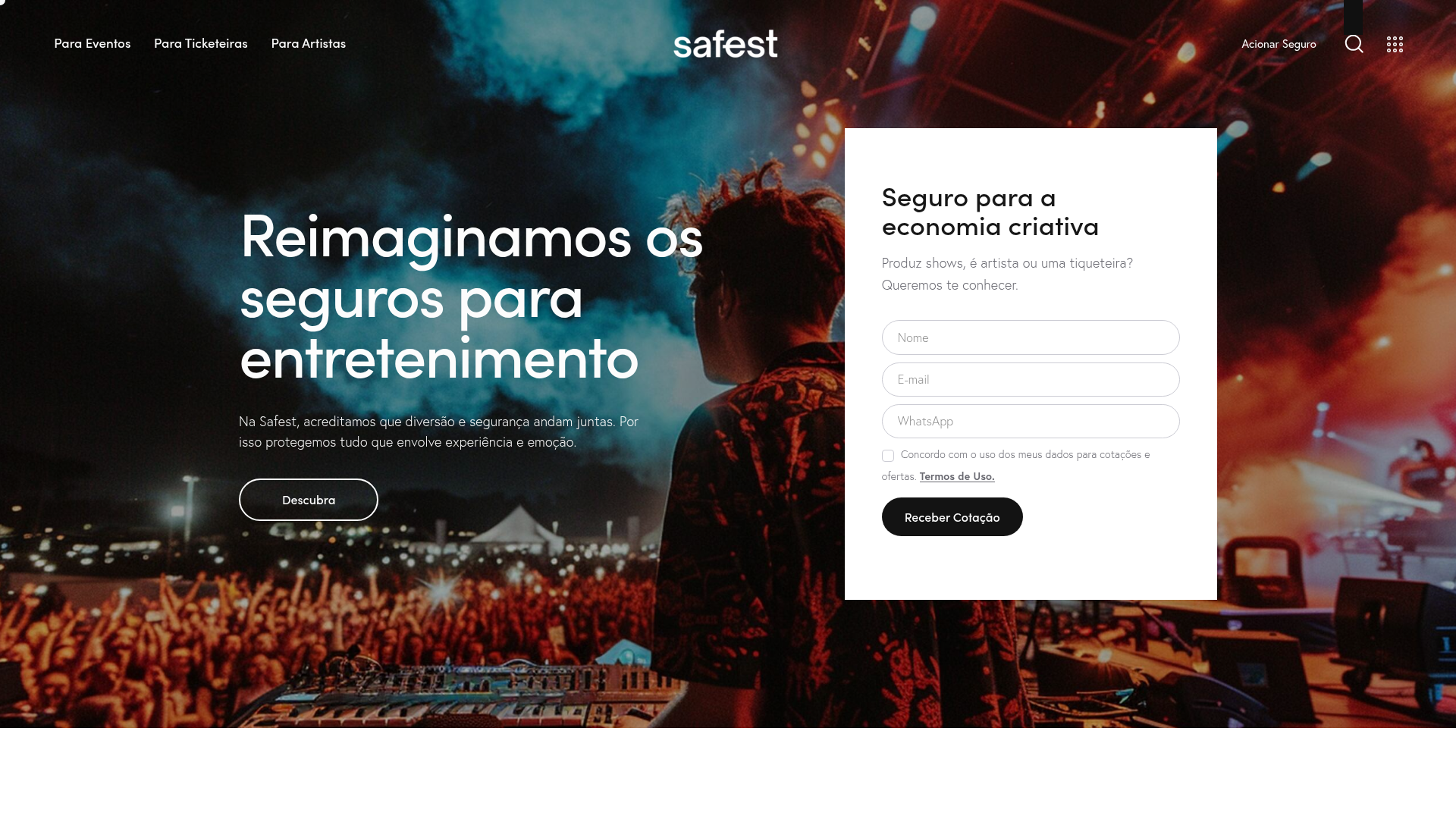Projeto Safest desenvolvido pela Tríader